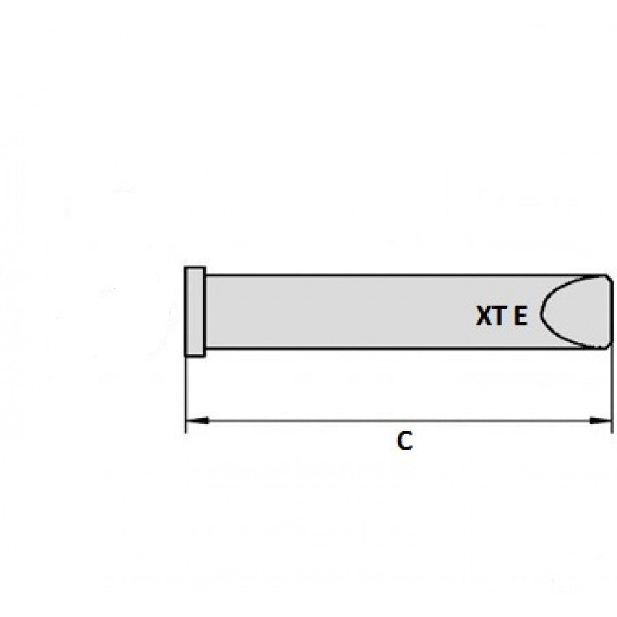 XTE - Chisel tip - 5.9 mm XTE - Chisel tip - 5.9 mm